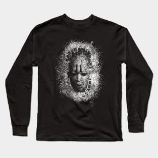 MASK with No Pidgin text Long Sleeve T-Shirt